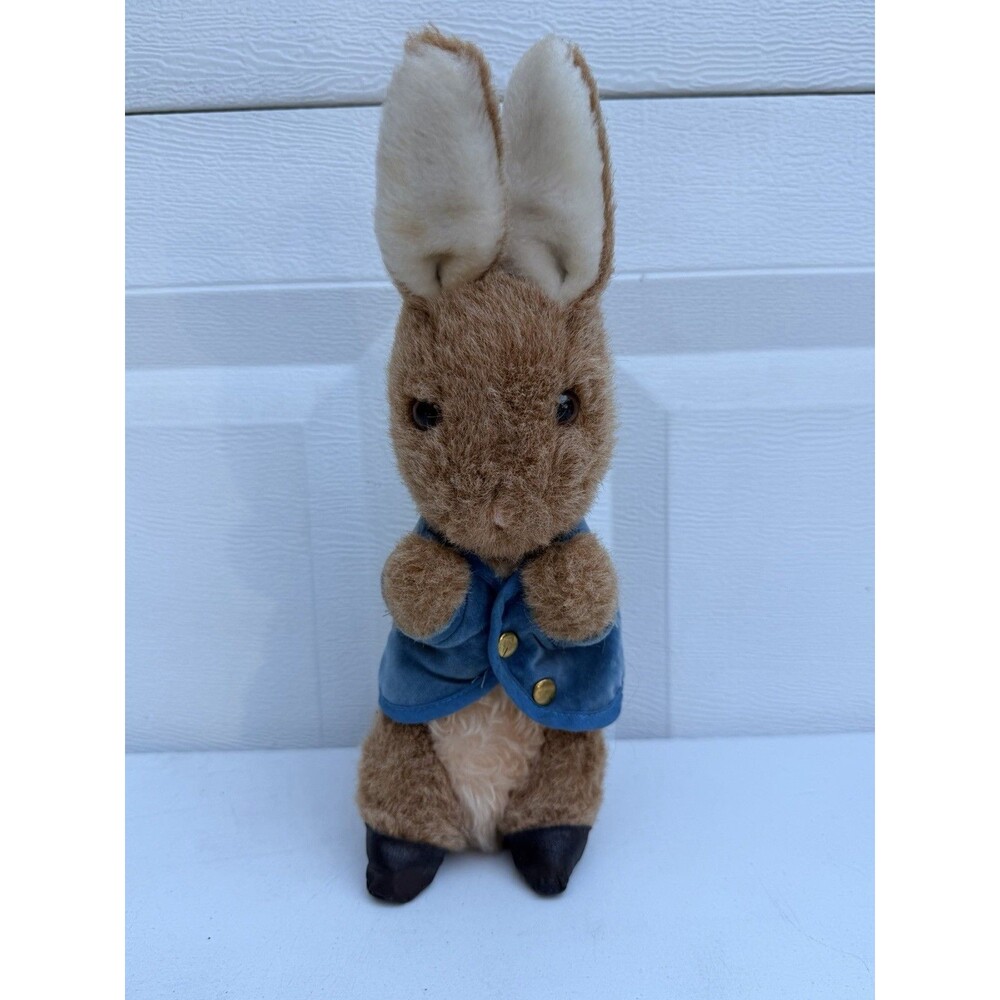 Vintage USA Eden Plush Beatrix Potter Peter Rabbit 12” Collectible P16